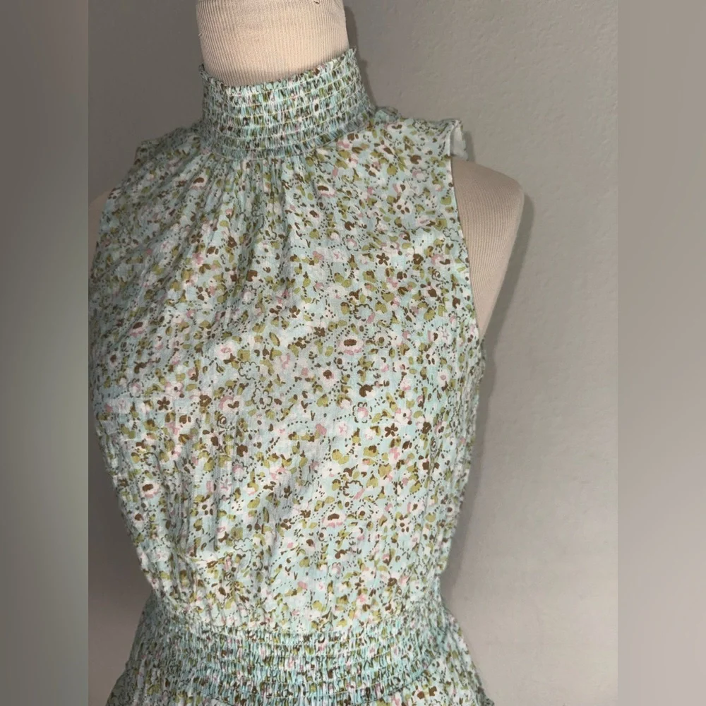 1.State Floral Tiered Mini Dress women’s size small - Picture 8 of 13